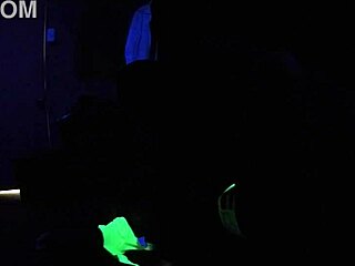 Dayanara engages in black light sex from pov perspective with fetish amateurs