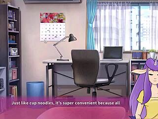 Ninja girl in panties and big boobs in the second part of Ninnin Days