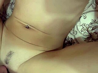 Homemade sex video with natural tits and a happy ending