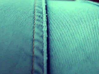 Teasing with My Big Ass in Tight Jeans and Panties