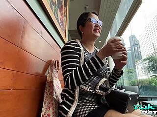 Can this plump big booty asian take it all in doggystyle?