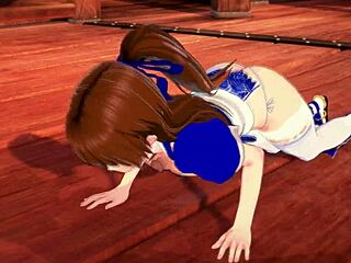 Bold 3D Hentai: Hardcore Sex With Kasumi From DOA