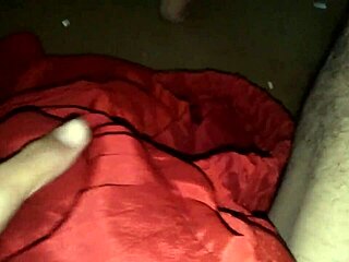 indian bisexual shemale's hot silk masturbation