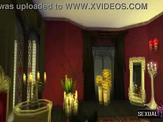 resident evil 8 lady dimitrescu bangs me hard in her bedroom pov, hottest 3d action ever