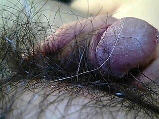 drippy from my wet cock after ripping clothes and masturbating close up