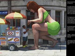 What are you doing naked in public with that cock?