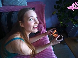 Beautiful stepsister prefers my big dick to anime porn