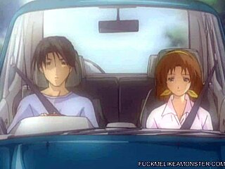 Hot anime teen gets fingered and fucked in various positions