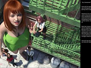 What are you doing naked in public with that cock?