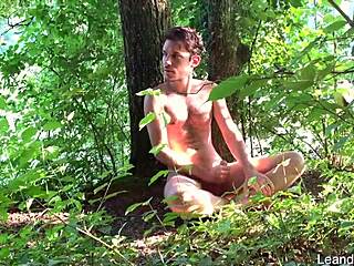 My gay friend and I have some outdoor fun with the foot fetish