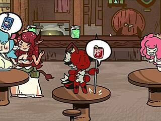 Perverts dash into wild furry hentai action