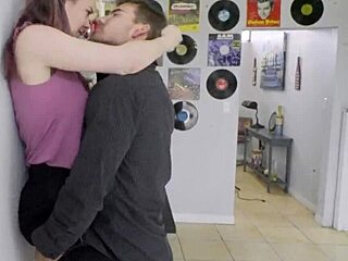 Blonde Paramours Engage in Tender Intimate Moments