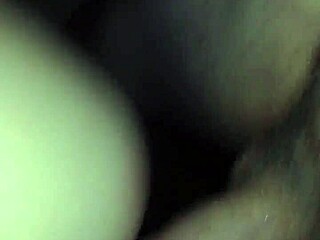 Hot young brunette amateur takes monster cock in anal, leading to gaping.