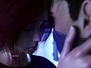 Redhead gets pounded by huge cock in intense hentai scene
