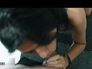 Latina Stepsister Bent Over For Creampie In Roleplay Doggystyle Fuck