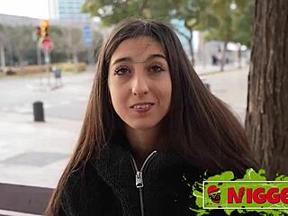 Shy Spanish petite Vanesa Merino craves amazing interracial blowjob session with brunette teen. 😏 Let's do it hardcore.