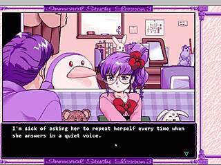 Check out Immoral Study 3, this retro hentai game with full oral scenes.