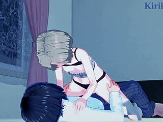 Koume Shirasaka And Hinako Kita Engage In Intense Creampie Sex In Idolmaster Cinderella Girls Hentai Outfit