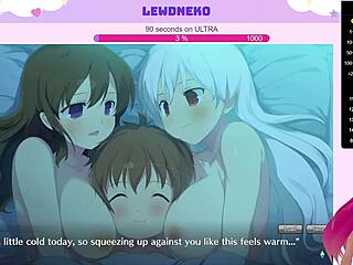 Vtuber Lewdneko’s playthrough of Evillecle Part 18