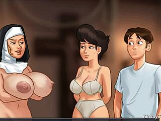 Church Milf Gets Caught Masturbating With Police Baton