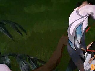 Shenhe in Wild Anime Action!