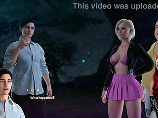 Playing Apocalust 3 while teasing my sensitive clit