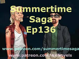 Steamy anime with ecchi elements: Summertime saga 136