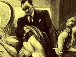 Vintage erotic drawings showcase classic sensual art