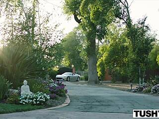 Abigail Mac bends over for intense anal fucking, sucking cock, cowgirl riding, pussy licking, and beaver cunilingus in wild adventure