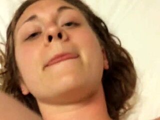young teen gets her tight pussy fucked in pov