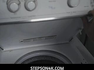 Stepson4k - MILF Stepmom Quinn Waters Sucks Huge Cock During Chores