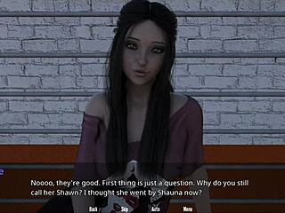 wvm 4 playing basketball with shauna in a fun game session