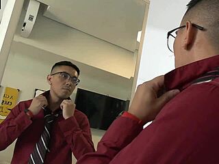 Brunette Latina Alicia Ribeiro Gets Hard Interracial Pounding Before Work