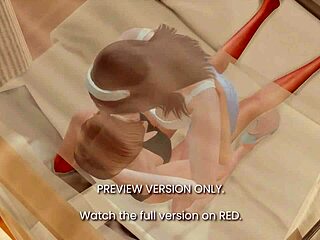 Hentai love story in 3D Dead or Alive XXX series