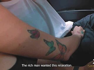 nymphomaniac fucks her lover and the mechanic on a public outdoor spot with danner mendez and yenifer chacon