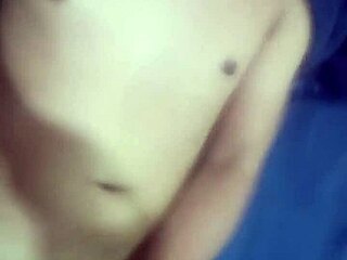 Thai Gay Boy Explodes With Intense Cumshot