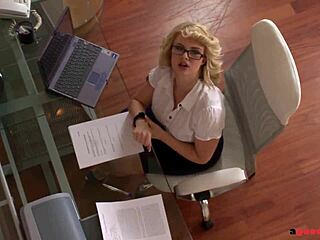 BONNIE ROSE SEDUCES TWO STUDS FOR ANAL FUCK AT OFFICE