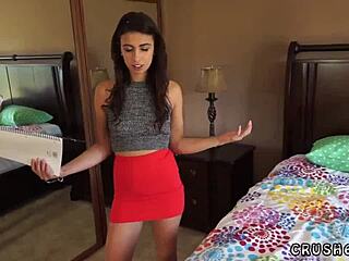 Family companion subtly seduces stepfather in home setting