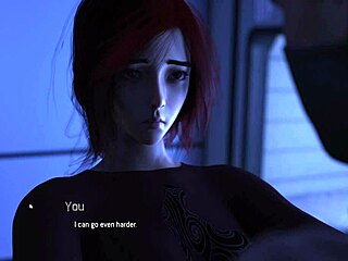 Projekt Passion Big Ass Red Head Gets Fucked By Large Cock Standing Up With Foot On Wall