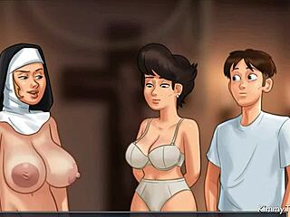 Church Milf Gets Caught Masturbating With Police Baton