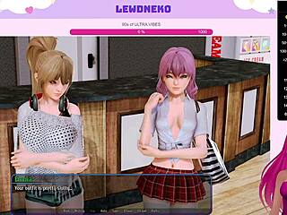 Vtuber Lewdneko Plays Harem Hotel Part 14