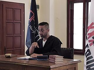 court day turns into double penetration orgy with aisha and helena valentine