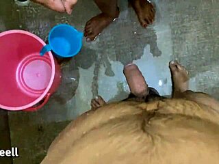 My sister-in-law gave me a bath with her homemade soap and that is when the action started