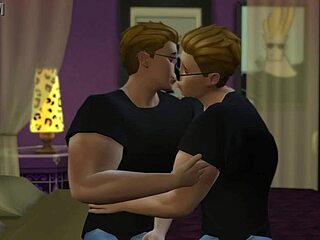 hey, wanna see johnny bravo bang his clone in this wild cartoon action or what?