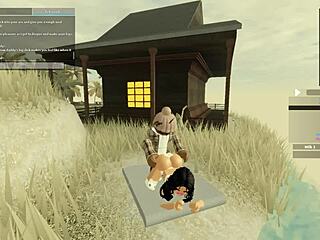 Cute latina feels pleasure riding big black cock