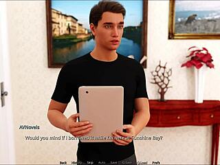 In this anime game, sunshine love unfolds gently