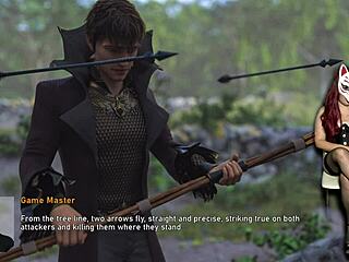 Hot babe poses in studio photoshoot with tight outfit