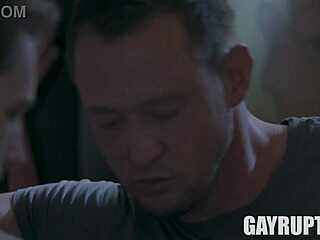 Amateur gay Trevor Harris in hardcore action in Sin City