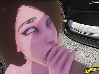 Oh, Watch This Blowjob In The Parking Lot Part 2!