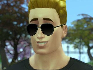 hey, wanna see johnny bravo bang his clone in this wild cartoon action or what?